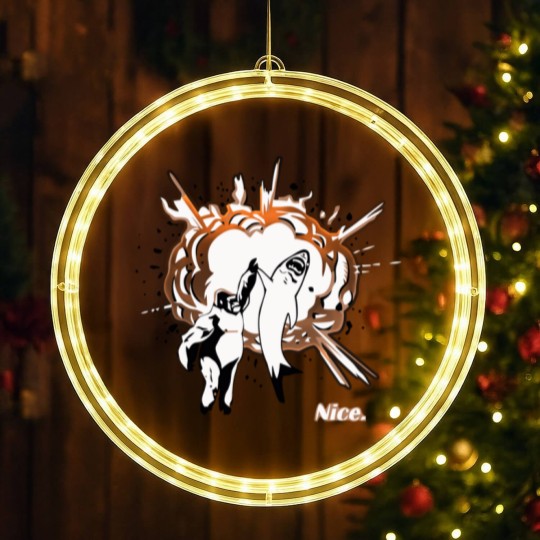 Discover Shark Gorilla Nice High Five LED Christmas Window Lights