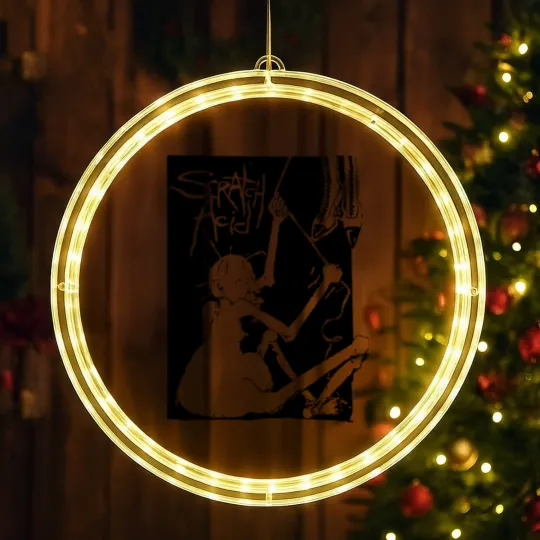 Discover scratch acid as worn by kurt cobain - Kurt Cobain - LED Christmas Window Lights