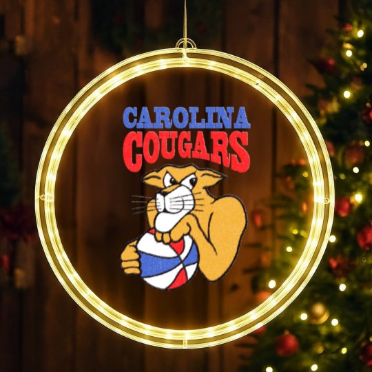 Discover Carolina Cougars Vintage LED Christmas Window Lights