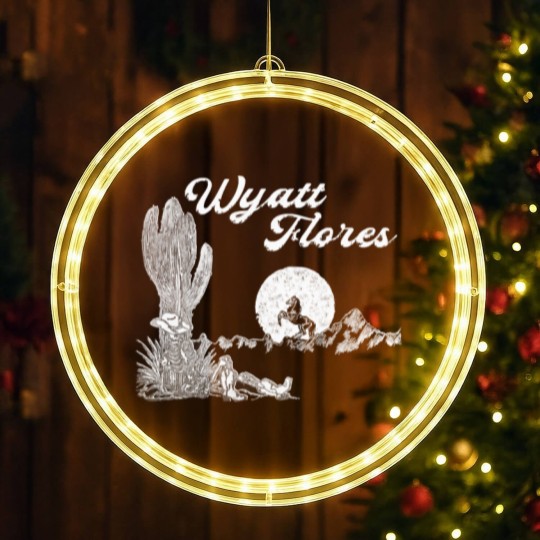 Discover Wyatt Flores -  Limited edition LED Christmas Window Lights