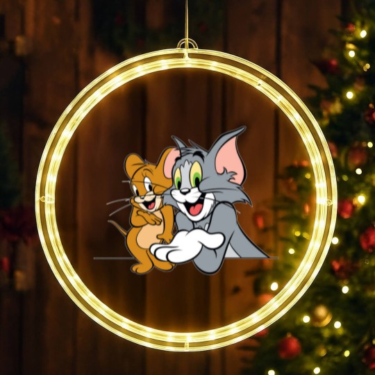 Discover Tom and Jerry LED Christmas Window Lights