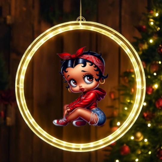 Discover Betty Boop LED Christmas Window Lights
