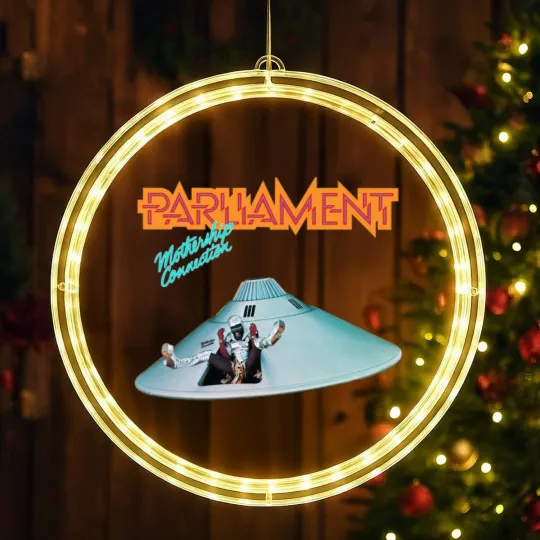 Discover PARLIAMENT FUNKADELIC MOTHERSHIP CONNECTION George Clinton LED Christmas Window Lights