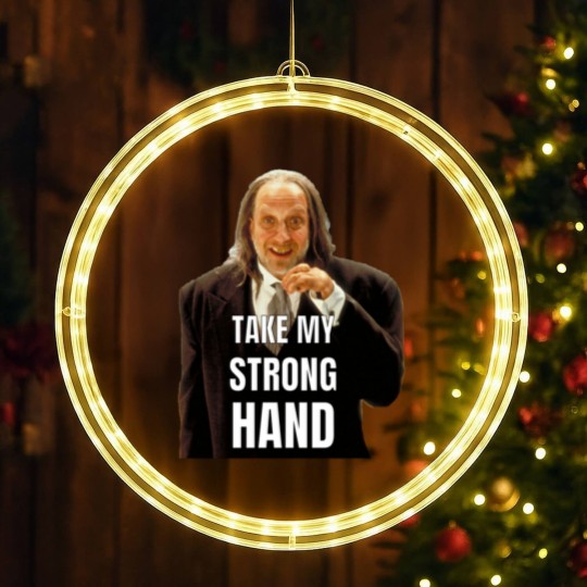 Discover TAKE MY STRONG HAND LED Christmas Window Lights