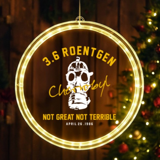 Discover 3.6 Roentgen - Chernobyl LED Christmas Window Lights