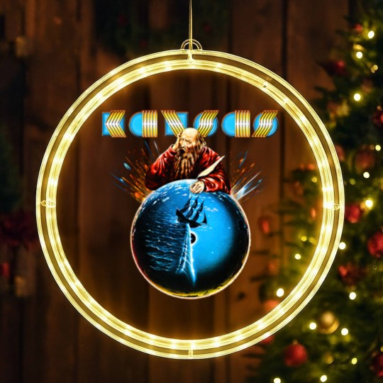 Discover Kansas Rock Band Point Of Know Return LED Christmas Window Lights, Vintage Kansas LED Christmas Window Lights