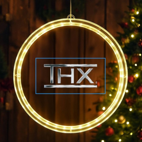 Discover Vintage 90s THX 1138 American Legendary Sci Fi 1971 Movie LED Christmas Window Lights / Vintage Movie LED Christmas Window Lights Made In Usa Size L
