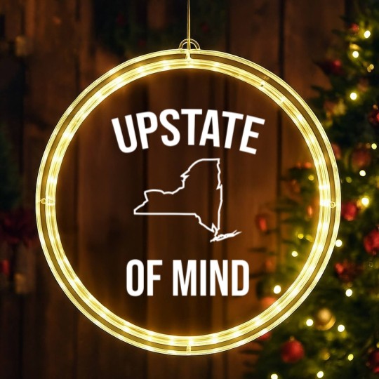 Discover Upstate New York Upstate Of Mind Ny LED Christmas Window Lights