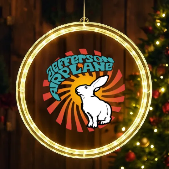 Discover Jefferson Airplane White Rabbit LED Christmas Window Lights