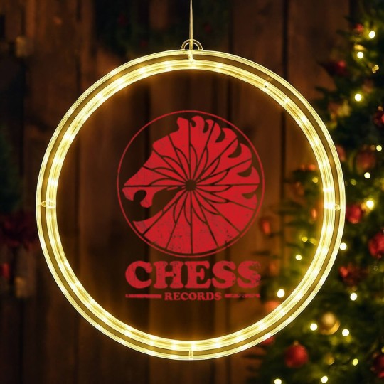 Discover Vintage Chess Records Vintage Defunct Record Labels Funny LED Christmas Window Lights