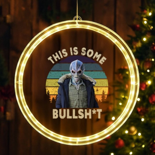 Discover This Is Some Bullsht LED Christmas Window Lights