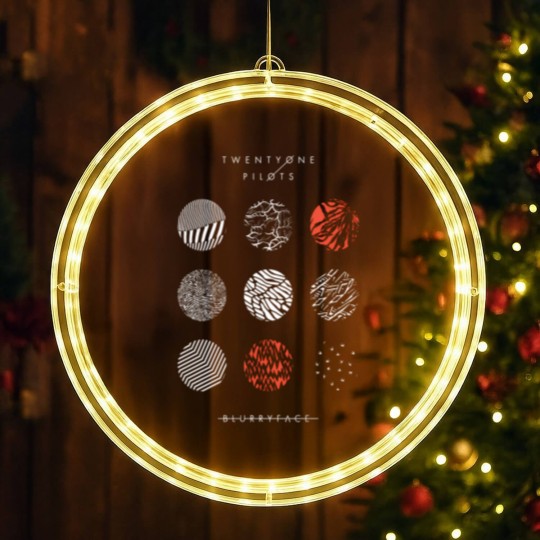 Discover Pilotss band blurryface album logo LED Christmas Window Lights