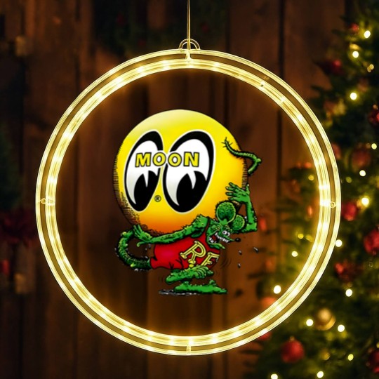 Discover Mooneyes and Rat LED Christmas Window Lights