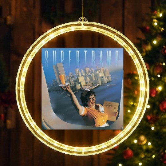 Discover Supertramp Breakfast in America LED Christmas Window Lights