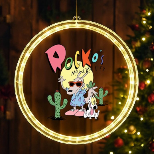 Discover Nick 90s Rockos Modern Life LED Christmas Window Lights