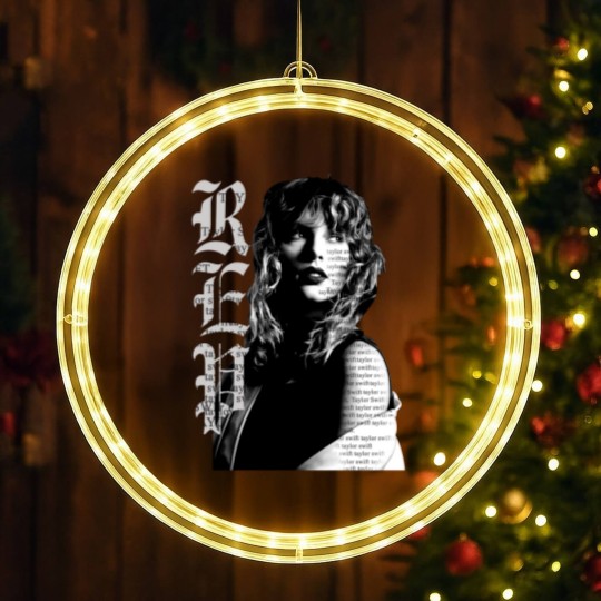 Discover Vintage Reputation Swiftie LED Christmas Window Lights, Reputation LED Christmas Window Lights, Rep LED Christmas Window Lights, Taylor's Version