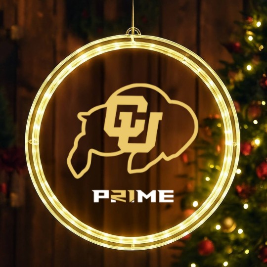Discover Prime Colorado Football Fan LED Christmas Window Lights