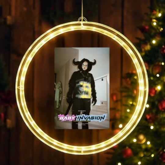 Discover Harmony Korine EDGLRD Baby Invasion Movie 2025 NYC Release Party LED Christmas Window Lights