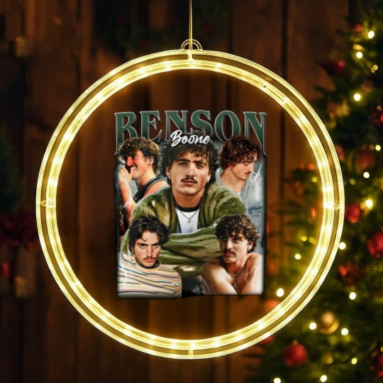 Discover Benson Boone Unisex Softstyle LED Christmas Window Lights