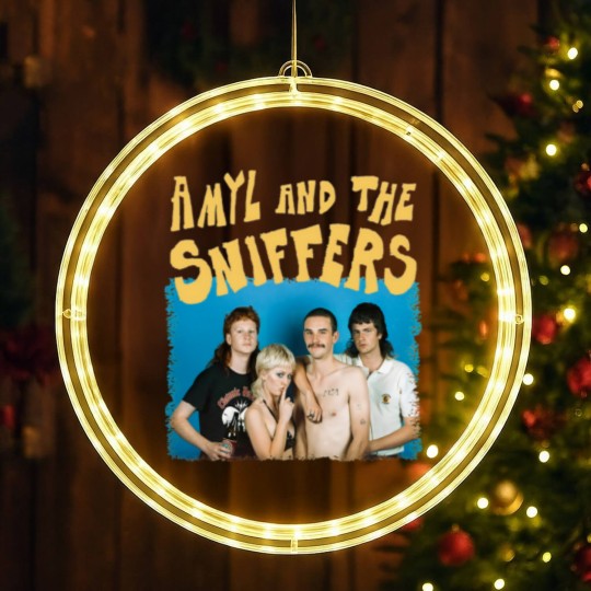 Discover Amyl And The Sniffers Band LED Christmas Window Lights