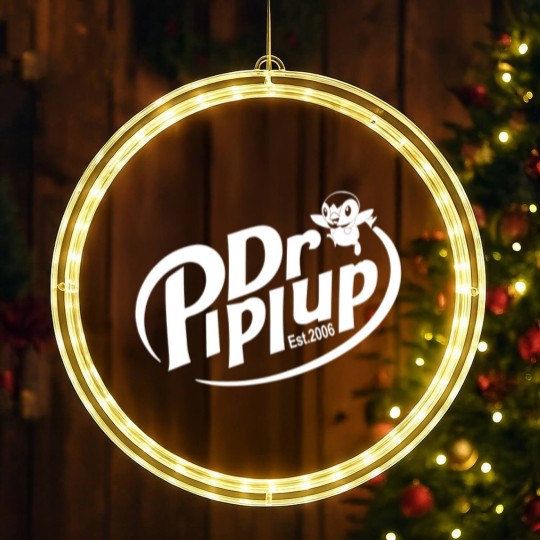 Discover Cartoon LED Christmas Window Lights, Dr Piplup LED Christmas Window Lights, gift for him, gift for her, birthday gift, anniversary LED Christmas Window Lights, funny LED Christmas Window Lights