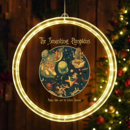 Discover Vintage 1996 The Smashing Pumpkins Band Tour LED Christmas Window Lights