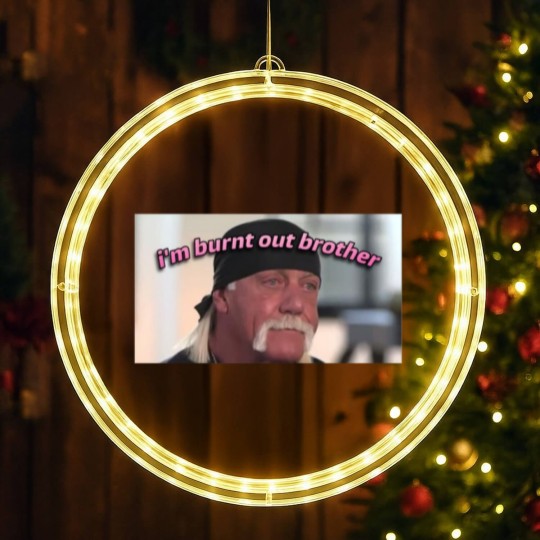 Discover Hulk Hogan LED Christmas Window Lights