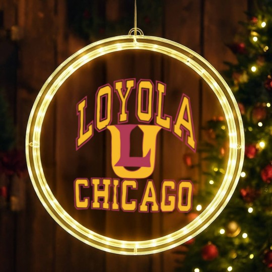 Discover Loyola Chicago Basketball - Loyola Chicago - LED Christmas Window Lights