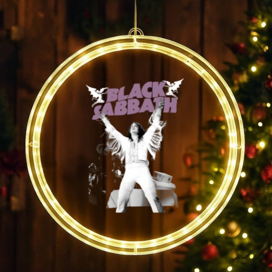 Discover Black sabbath , Vintage Black Sabbath LED Christmas Window Lights, Country music Black sabbath concert