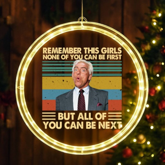 Discover Ric Flair Wrestlers LED Christmas Window Lights, None Of You Can Be First