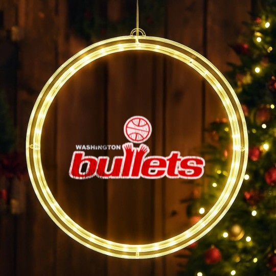 Discover Defunct Washington Bullets Basketball Team - Basketball - LED Christmas Window Lights LED Christmas Window Lights