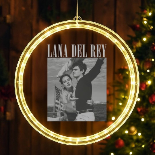 Discover Lana del rey Norman Rockwell LED Christmas Window Lights