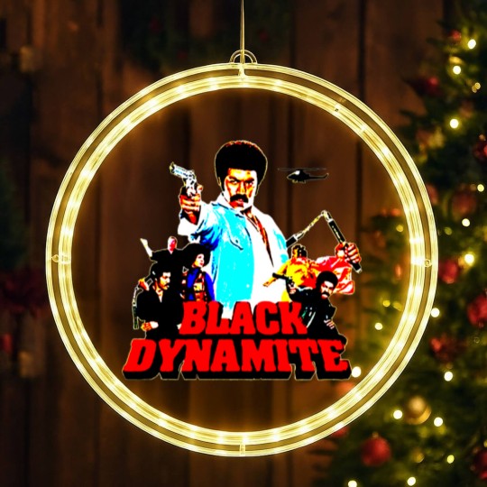 Discover Black Dynamite LED Christmas Window Lights