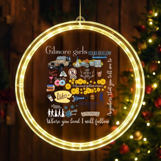 Discover Gilmore Girls Collection LED Christmas Window Lights, Gilmore Girls Stars Hollow LED Christmas Window Lights