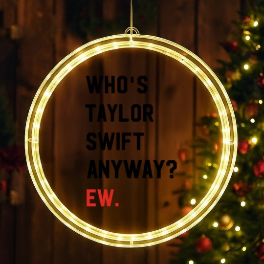 Discover Taylorr Swifts LED Christmas Window Lights, Who's Taylorr Swifts Anyway ew, Perfect Gift For any Taylorr Swifts version