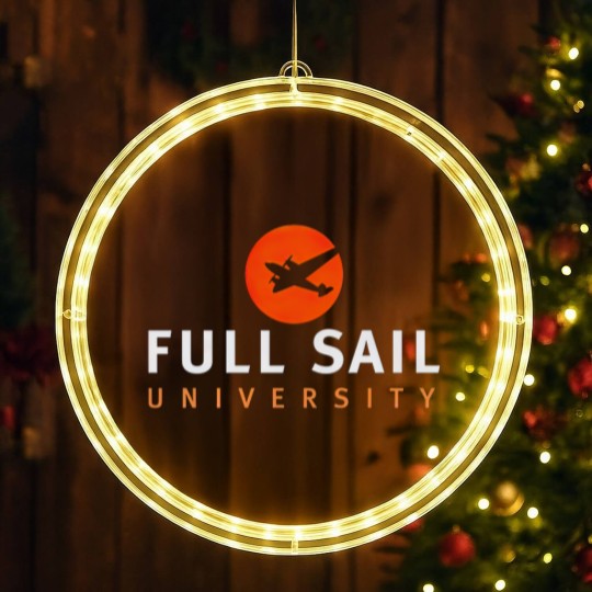 Discover Full Sail University LED Christmas Window Lights