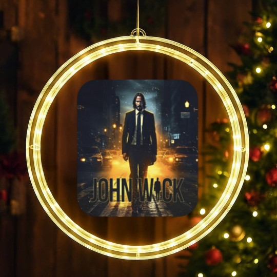 Discover Unisex John Wick LED Christmas Window Lights of a LED Christmas Window Lights Classic LED Christmas Window Lights