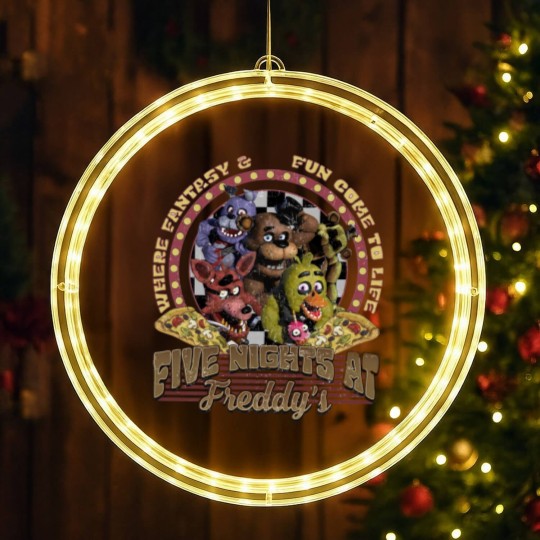 Discover Five Nights At Freddy'S Halloween LED Christmas Window Lights, Five Nights At FreddyS