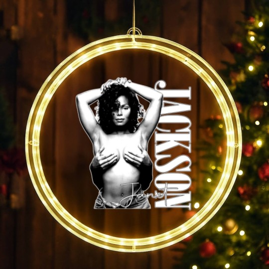 Discover Janet Jackson Concert Tour LED Christmas Window Lights, Vintage Janet Jackson LED Christmas Window Lights