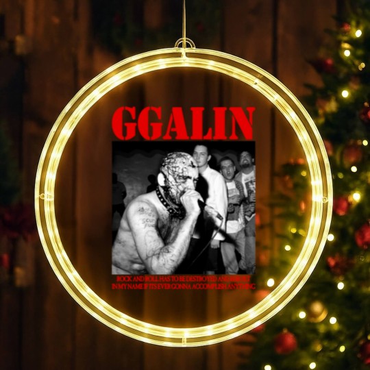 Discover GG Allin LED Christmas Window Lights UK SHIPPING Included