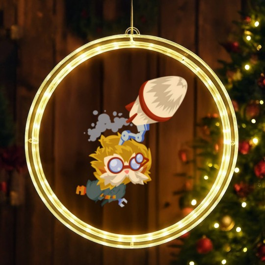 Discover Heimerdinger LED Christmas Window Lights