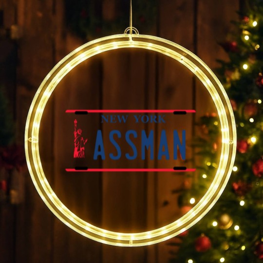 Discover Seinfeld - Assman - Seinfeld - LED Christmas Window Lights