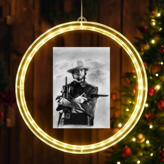Discover Clint Eastwood - The Outlaw Josey Wales - Clint Eastwood - LED Christmas Window Lights