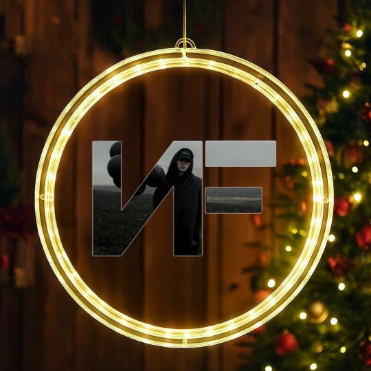Discover nf logo - Nf Rap - LED Christmas Window Lights