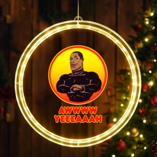 Discover Psych - A Playa Named Gus LED Christmas Window Lights - The Smooth Storm LED Christmas Window Lights