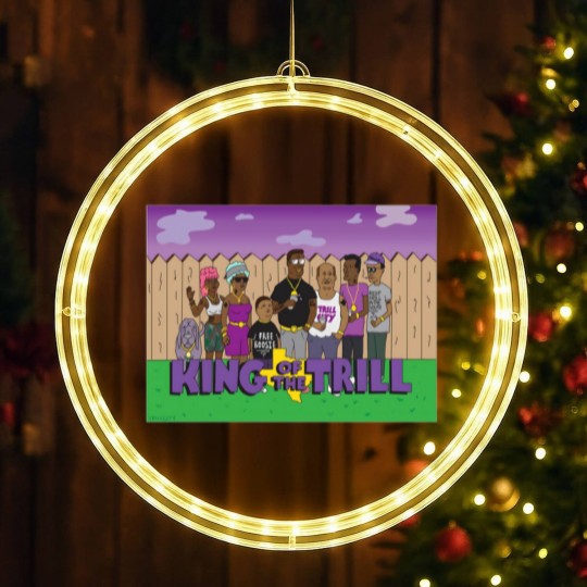 Discover King of the Trill LED Christmas Window Lights