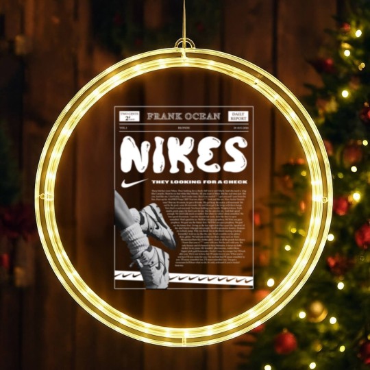 Discover Frank Ocean Rap Vintage LED Christmas Window Lights, Frank Ocean