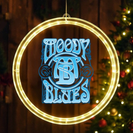 Discover The Moody Blues rock band LED Christmas Window Lights black Unisex All Sizes S to 5Xl 1PT510