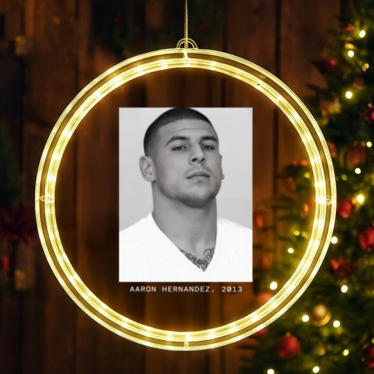 Discover Aaron Hernandez, 2013 Mugshot LED Christmas Window Lights