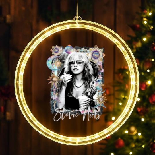 Discover Stevie Nicks LED Christmas Window Lights Gypsy LED Christmas Window Lights Bella Canvas LED Christmas Window Lights Gift For Her Stevie Nicks Fan Concert